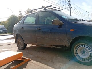2007 Lada (ВАЗ) Kalina I, синий, 85000 рублей, вид 2