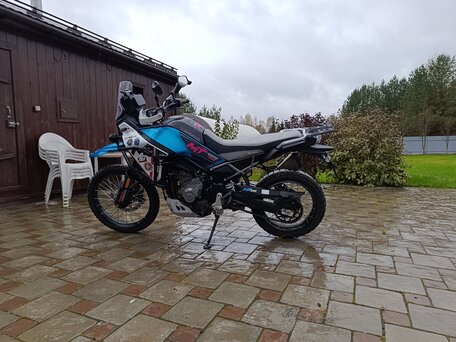 2024 CFMoto 450MT Sport, голубой, 615000 рублей, вид 5