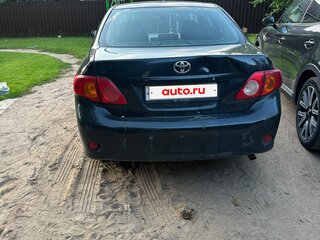 2008 Toyota Corolla AMT X (E140, E150), чёрный, 450000 рублей, вид 4