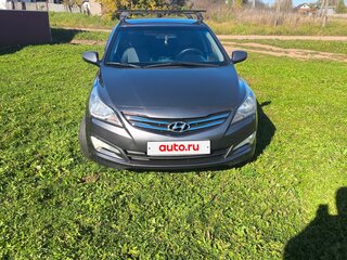 2014 Hyundai Solaris I Рестайлинг, серый, 1080000 рублей, вид 3