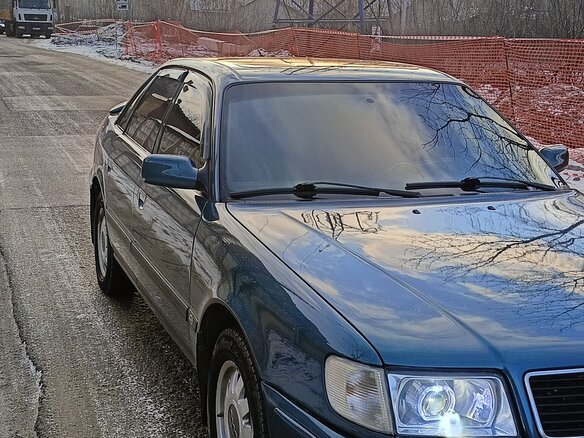 1990 Audi 100 IV (C4), синий, 700000 рублей - вид 5