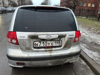 2005 Hyundai Getz I, серебристый, 195000 рублей, вид 3