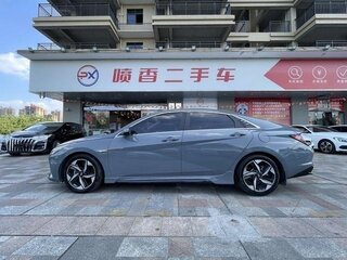 2022 Hyundai Elantra VII (CN7), серый, 1280000 рублей, вид 4