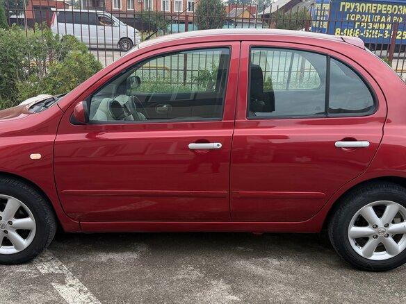 2010 Nissan Micra III (K12), пурпурный - вид 6