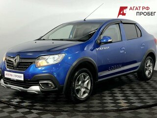 2020 Renault Logan II Рестайлинг, синий, 970000 рублей, вид 2