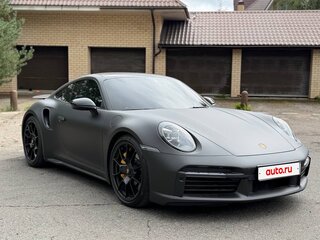 2021 Porsche 911 Turbo S VIII (992), чёрный, 18000000 рублей, вид 4