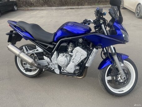 2002 Yamaha FZS1000 Fazer, синий, 415000 рублей, вид 2