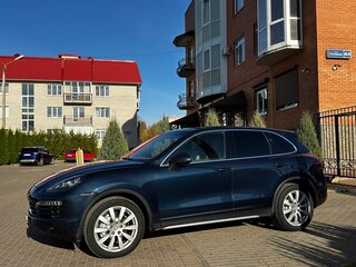 2013 Porsche Cayenne S Diesel II (958), синий, 3150000 рублей, вид 4