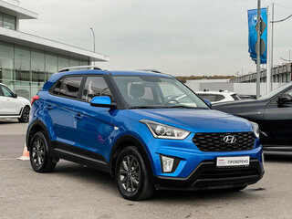 2020 Hyundai Creta I Рестайлинг, синий, 1847000 рублей, вид 3