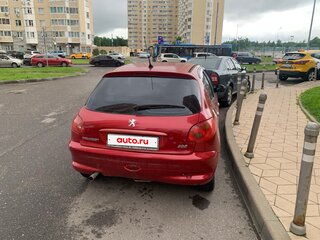 2007 Peugeot 206, красный, 350000 рублей, вид 2