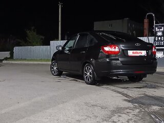 2015 Lada (ВАЗ) Granta I, чёрный, 370000 рублей, вид 1