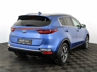 2020 Kia Sportage IV Рестайлинг, синий, 2100000 рублей, вид 5