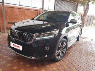 2019 Kia Sorento III Prime Рестайлинг, чёрный, 4050000 рублей, вид 2