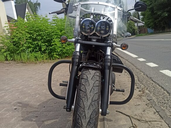 2010 Harley-Davidson Fat Bob, чёрный, 800000 рублей - вид 12