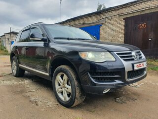 2007 Volkswagen Touareg I Рестайлинг, чёрный, 1220000 рублей, вид 2