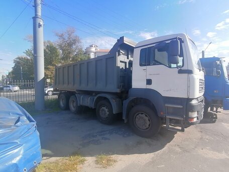 2008 MAN Самосвалы TGA, синий, 3000000 рублей, вид 1