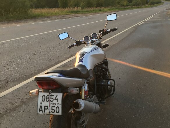 2002 Honda CB 400 Super Four, серебристый - вид 5