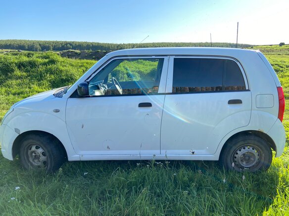 2009 Suzuki Alto VI (HA24), белый - вид 4