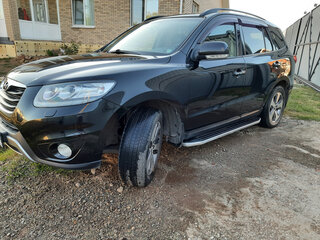 2011 Hyundai Santa Fe II Рестайлинг, чёрный, 1319000 рублей, вид 3