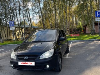 2008 Hyundai Getz I Рестайлинг, чёрный, 459000 рублей, вид 4