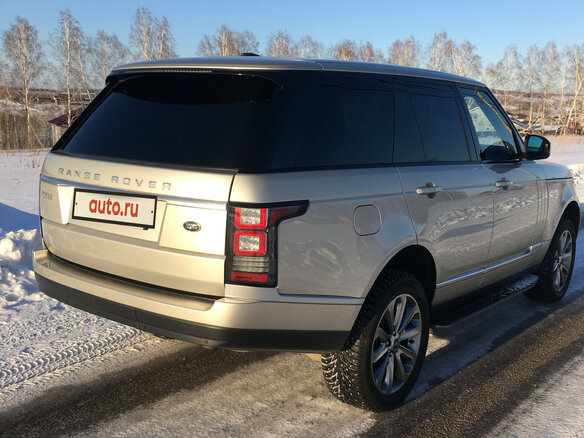 2013 Land Rover Range Rover IV, серый - вид 4