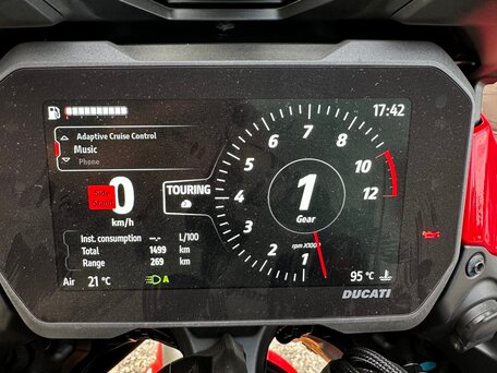 2023 Ducati Multistrada V4, красный, 3500000 рублей, вид 4