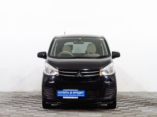 2016 Mitsubishi eK Wagon III Рестайлинг, чёрный, 789000 рублей, вид 2