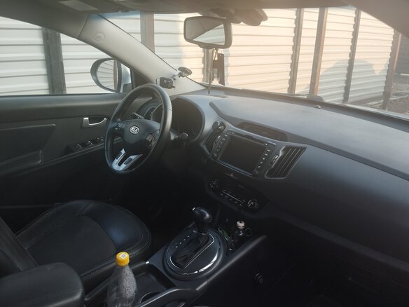 2012 Kia Sportage III, серый, 1500000 рублей - вид 3
