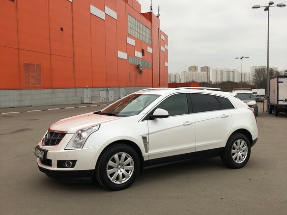 2011 Cadillac SRX II, белый - вид 6