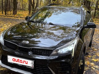 2021 Kia Rio X IV Рестайлинг, чёрный, 1700000 рублей, вид 2