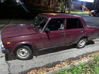 2003 Lada (ВАЗ) 2107, красный, 59999 рублей, вид 4
