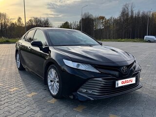2018 Toyota Camry VIII (XV70), чёрный, 2399000 рублей, вид 3