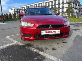 2007 Mitsubishi Lancer X, красный, 450000 рублей, вид 3