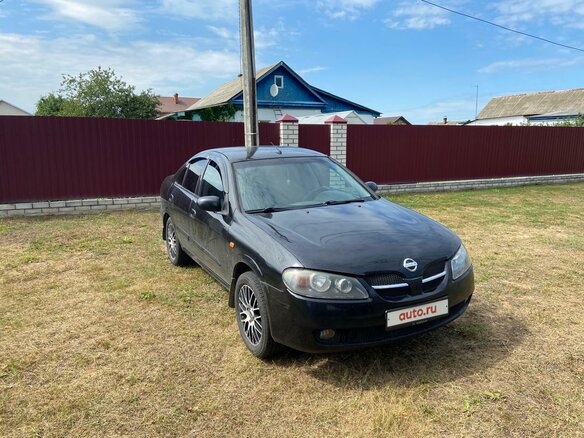 2005 Nissan Almera II (N16) Рестайлинг, чёрный, 360000 рублей - вид 7