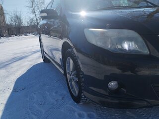 2009 Toyota Corolla Fielder X (E140, E150) Рестайлинг, чёрный, 1330000 рублей, вид 3