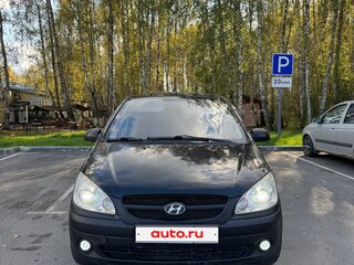 2008 Hyundai Getz I Рестайлинг, чёрный, 459000 рублей, вид 2