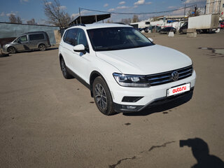 2018 Volkswagen Tiguan Allspace II, белый, 3150000 рублей, вид 2