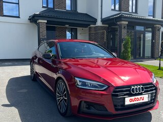 2018 Audi A5 II (F5), красный, 3700000 рублей, вид 4