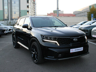 2021 Kia Sorento IV, чёрный, 3370000 рублей, вид 3