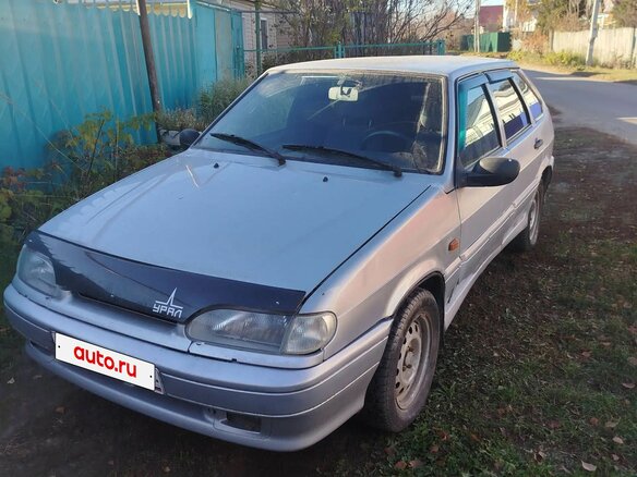 2007 Lada (ВАЗ) 2114, серебристый, 80000 рублей
