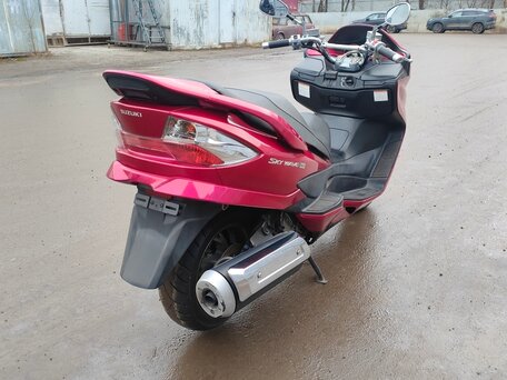 2010 Suzuki Burgman (SkyWave) 250, красный, 199000 рублей, вид 5