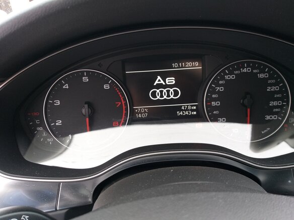 2014 Audi A6 IV (C7), чёрный, 2800000 рублей - вид 7