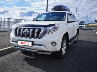 2014 Toyota Land Cruiser Prado 150 Series Рестайлинг 1, белый, 3400000 рублей, вид 3