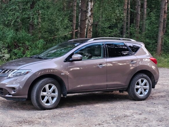 2010 Nissan Murano II (Z51) Рестайлинг, бежевый