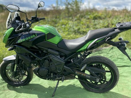 2018 Kawasaki Versys 650, зелёный, 600000 рублей, вид 2