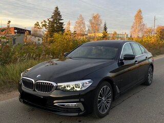 2017 BMW 5 серии 530i xDrive VII (G30/G31/G38), чёрный, 3050000 рублей, вид 1