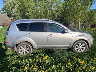 2007 Mitsubishi Outlander II, серебристый, 700000 рублей, вид 5