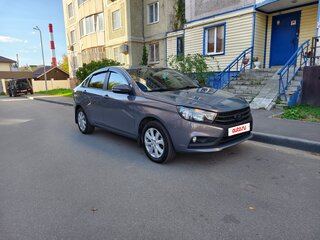 2020 Lada (ВАЗ) Vesta I, серый, 1200000 рублей, вид 3