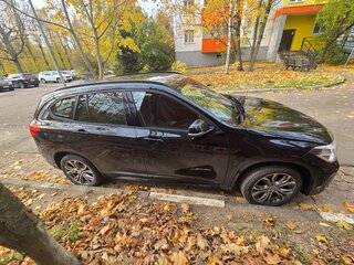 2017 BMW X1 18d xDrive II (F48), чёрный, 2875000 рублей, вид 5