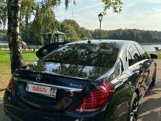 2016 Mercedes-Benz S-Класс 400 Long VI (W222, C217), чёрный, 2650000 рублей, вид 5